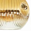 Ripoll Deckenleuchte Glas 20 cm Gold, Klar, 1-flammig