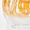 Ripoll Hängeleuchte Glas 25 cm Bernsteinfarben, Klar, 1-flammig
