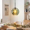 Ripoll Hängeleuchte Glas 25 cm Grün, 1-flammig