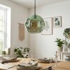 Ripoll Hängeleuchte Glas 30 cm Grün, 1-flammig