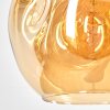 Ripoll Hängeleuchte Glas 25 cm Bernsteinfarben, 1-flammig
