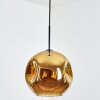 Ripoll Hängeleuchte Glas 30 cm Gold, 1-flammig