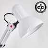 Nurmasuando Tischleuchte 2-er Set LED Schwarz, Weiß, 1-flammig