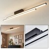 Fenol Deckenleuchte LED Schwarz, 1-flammig