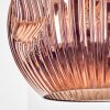 Ripoll Hängeleuchte Glas 25 cm Kupferfarben, 1-flammig