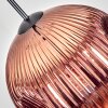 Ripoll Hängeleuchte Glas 25 cm Kupferfarben, 1-flammig