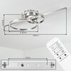 Goren Deckenleuchte LED Nickel-Matt, 1-flammig