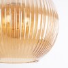 Koyoto Hängeleuchte Glas 30 cm Bernsteinfarben, 3-flammig