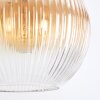 Koyoto Hängeleuchte Glas 30 cm Bernsteinfarben, Klar, 3-flammig