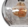 Koyoto Deckenleuchte Glas 25 cm Rauchfarben, 1-flammig