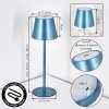 Salgadinho Tischleuchte LED Blau, 1-flammig