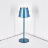 Salgadinho Tischleuchte LED Blau, 1-flammig