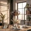 Mertola Hängeleuchte Glas 30 cm Rauchfarben, 1-flammig