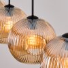 Ripoll Hängeleuchte Glas 25 cm Bernsteinfarben, 4-flammig