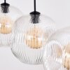 Ripoll Hängeleuchte Glas 30 cm Klar, 4-flammig