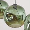 Ripoll Hängeleuchte Glas 30 cm Grün, 3-flammig