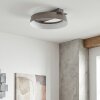 Jelok Deckenleuchte LED Braun, 1-flammig