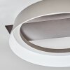Jelok Deckenleuchte LED Braun, 1-flammig
