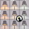 Salgadinho Tischleuchte 2-er Set LED Grau, 1-flammig