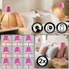 Salgadinho Tischleuchte 2-er Set LED Pink, 1-flammig