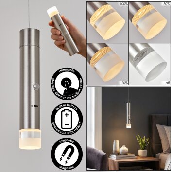 Molten Hängeleuchte LED Nickel-Matt, 1-flammig