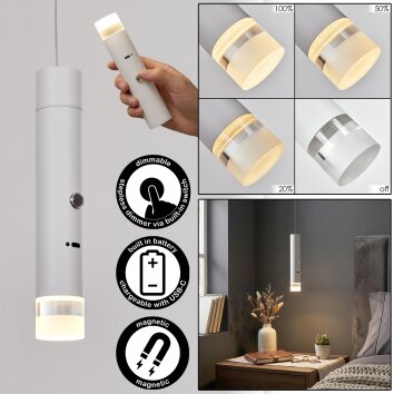 Molten Hängeleuchte LED Weiß, 1-flammig