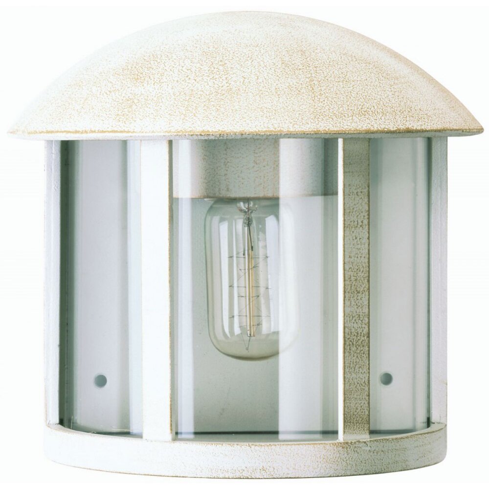 Albert Leuchten 3225 Außenwandleuchte Gold, Weiß, 1-flammig main product photo