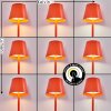 Salgadinho Tischleuchte 2-er Set LED Rot, 1-flammig