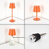 Salgadinho Tischleuchte 2-er Set LED Rot, 1-flammig