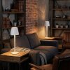 Salgadinho Tischleuchte 2-er Set LED Weiß, 1-flammig