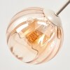 Koyoto Deckenleuchte Glas 15 cm Sandfarben, 6-flammig