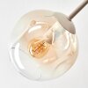 Ripoll Deckenleuchte Glas 15 cm Sandfarben, 6-flammig