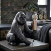 Affenlampe Zarik Tischleuchte Kupferfarben, Schwarz, 1-flammig