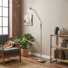 Arcen Stehleuchte LED Nickel-Matt, 1-flammig