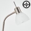 Arcen Stehleuchte LED Nickel-Matt, 1-flammig