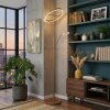 Melak Stehleuchte LED Gold, 2-flammig