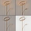 Melak Stehleuchte LED Gold, 2-flammig