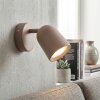 Lemak Wandleuchte LED Sandfarben, 1-flammig