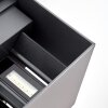 Almodofa Außenwandleuchte LED Anthrazit, 1-flammig, Bewegungsmelder