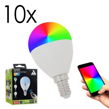 LED E14 10er Set 5 Watt 6500 Kelvin 400 Lumen