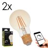 LED E27 2er Set 5,5 Watt 2200 Kelvin 500 Lumen