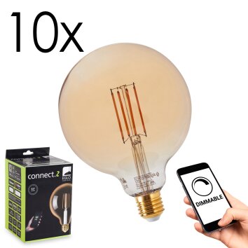 LED E27 10er Set 6 Watt 2200 Kelvin 650 Lumen
