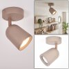 LED Deckenspot Lemak mit dreh- und schwenkbarem Spotkopf für Flur und Eingangsbereich
