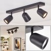 Lemak LED Deckenspot 3-flammig mit dreh- und schwenkbaren Metallspots