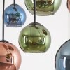Koyoto Pendelleuchte mit bunten Glasschirmen Ø 15/20 cm, 6-flammig, E27