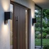 Kingstown Up & Down Außenwandleuchte mit Bewegungsmelder IP44, 2-flammig