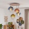 Gastor Deckenleuchte mit Glaskugeln ø 15 cm, 4-flammig, bunte Glasschirme
