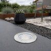 Lemok Bodenstrahler außen, runde Bodeneinbauleuchte IP67, E27, ø 15 cm