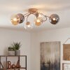 Chehalis Deckenleuchte mit Glaskugeln, 6-flammige Sputnik Deckenlampe, Ø 58 cm
