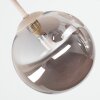 Chehalis Deckenleuchte mit Rauchglas-Kugeln ø 15 cm, 5-flammig, G9